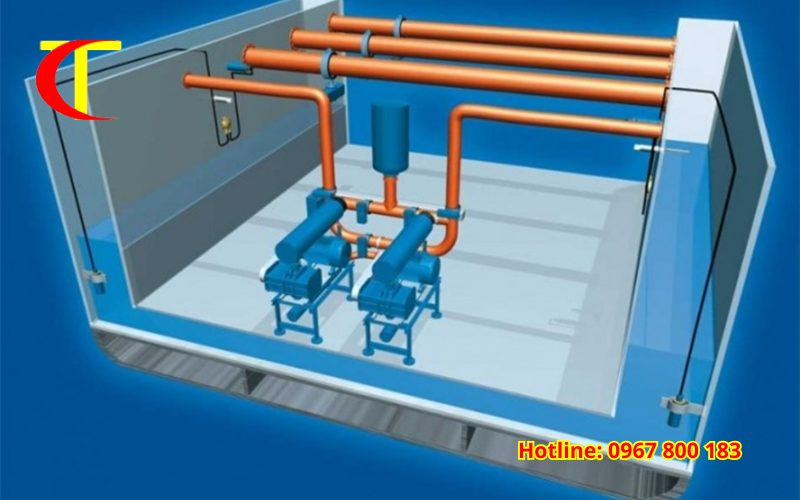 giải pháp giảm ồn cho máy nén khí 