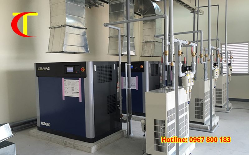 thi công phòng đặt máy nén khí đạt chuẩn