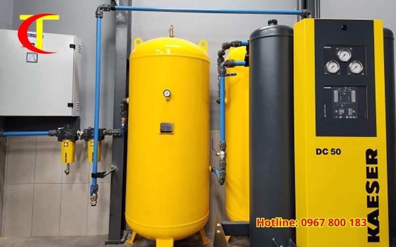 giải pháp giảm tiêu hao năng lượng cho hệ thống khí nén