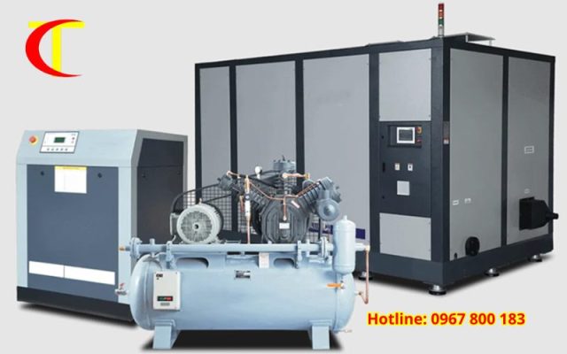 hệ thống khí nén cho dây chuyền sản xuất