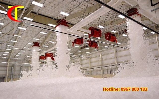 lắp đặt hệ thống chữa cháy Foam cho kho hóa chất
