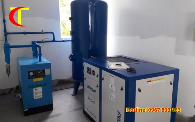 lắp đặt hệ thống khí nén công suất lớn