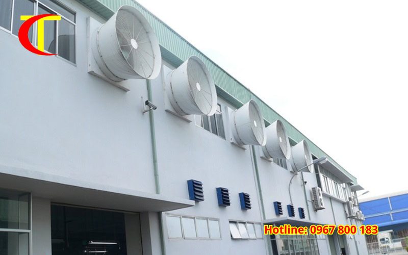 Các giải pháp thông gió nhà xưởng phổ biến