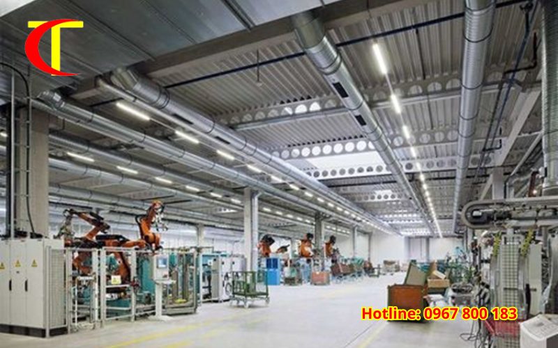 tiêu chuẩn ánh sáng nhà xưởng công nghiệp 