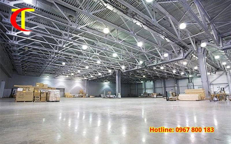 tiêu chuẩn ánh sáng nhà xưởng công nghiệp 