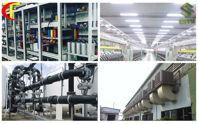 Thiết kế thi công hệ thống cơ điện xưởng nhà máy M&E