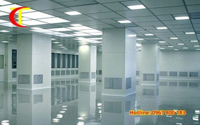 thiết kế phòng sạch trong công nghiệp