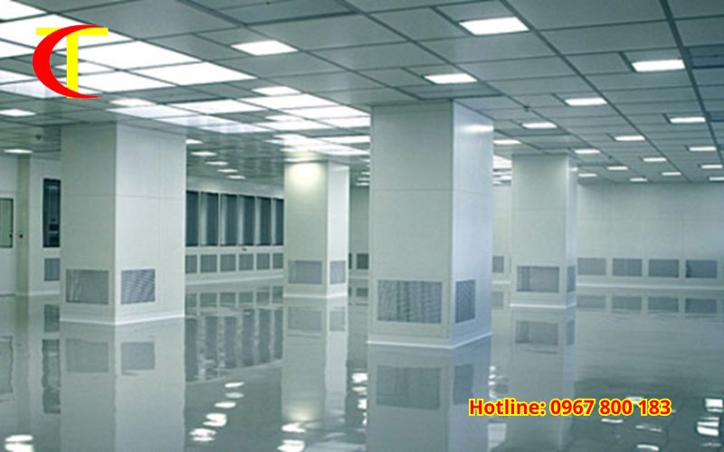 thiết kế phòng sạch trong công nghiệp