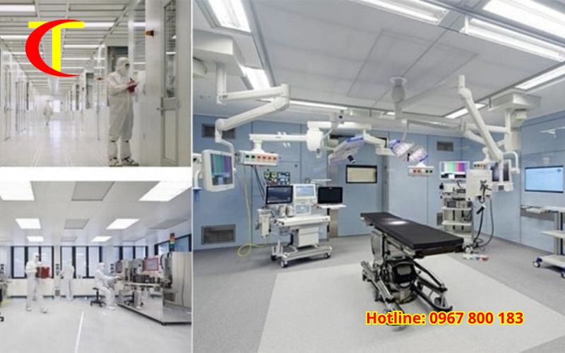 thiết kế phòng sạch trong công nghiệp 