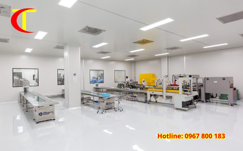 Thiết kế và thi công phòng sạch dược phẩm đạt chuẩn GMP thiết kế và thi công phòng sạch dược phẩm