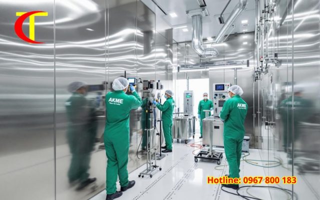 thiết kế và thi công phòng sạch dược phẩm