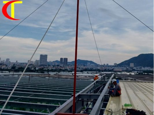 thi công hệ thống tiếp địa, chống sét