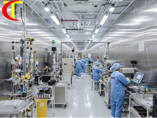 thiết kế và thi công phòng sạch điện tử