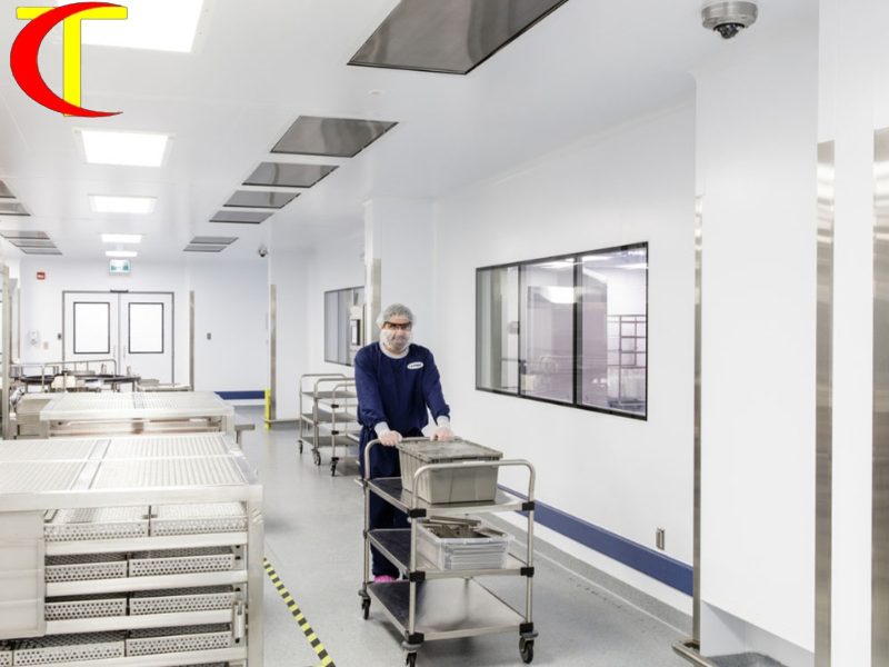 cấu tạo và nguyên lý hoạt động phòng sạch ISO 14644