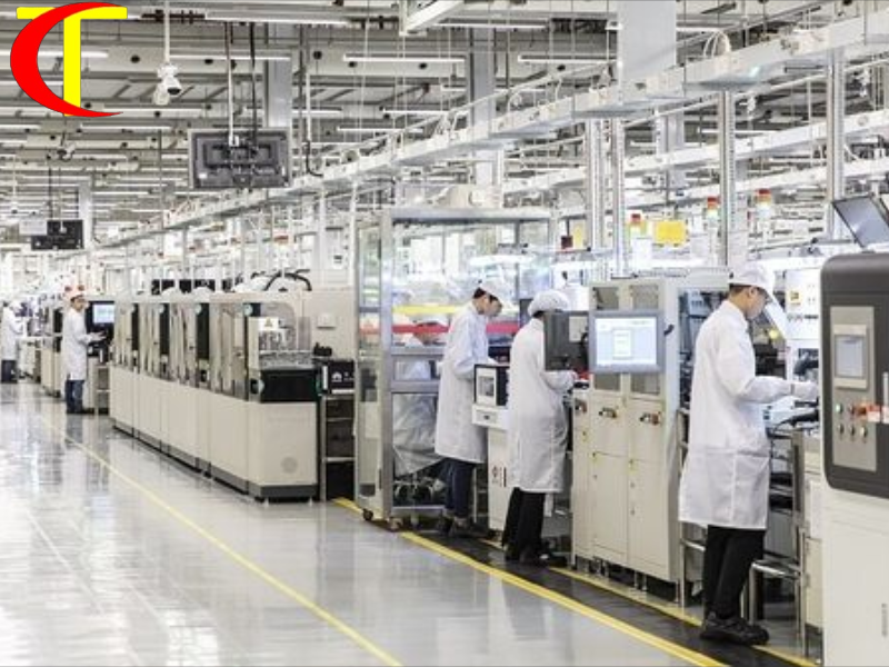 thi công phòng sạch trong sản xuất linh kiện điện tử