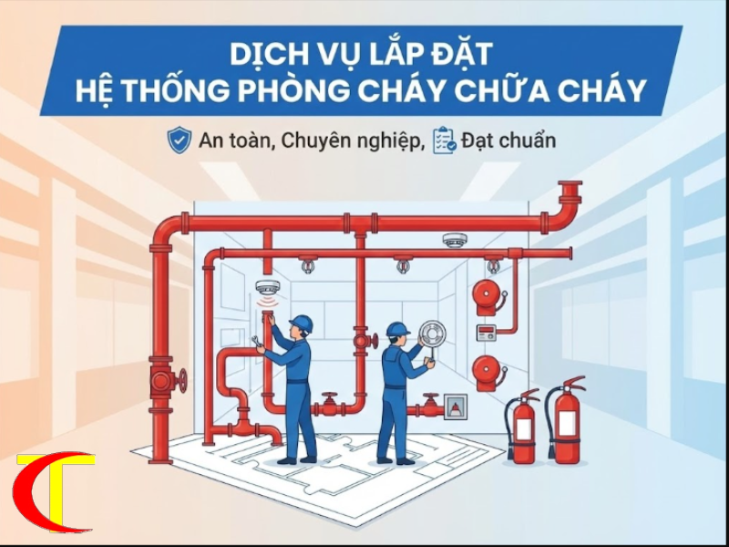 dịch vụ lắp đặt hệ thống phòng cháy chữa cháy