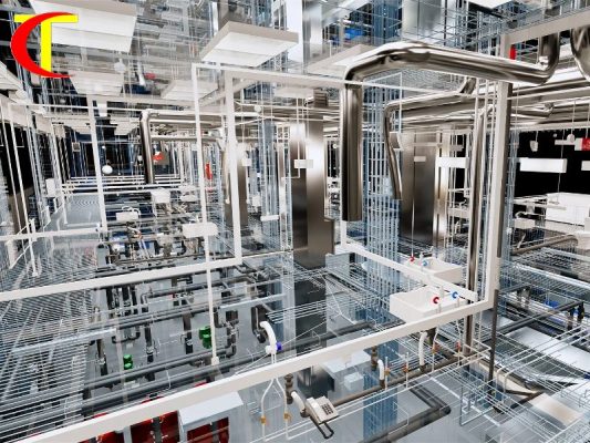 thi công hệ thống cơ điện