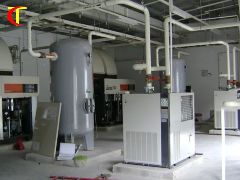 Những lưu ý quan trọng khi lắp đặt hệ thống máy nén khí công nghiệp lưu ý khi lắp đặt hệ thống máy nén khí
