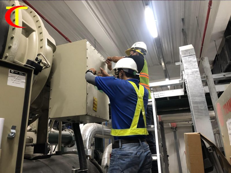 bảo trì hệ thống chiller định kỳ