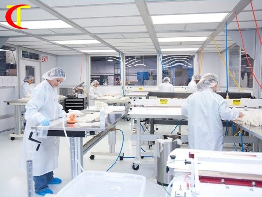 cải tạo phòng sạch nhà máy sản xuất