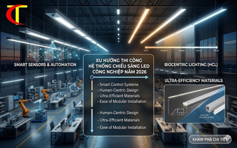 hệ thống chiếu sáng tiết kiệm điện