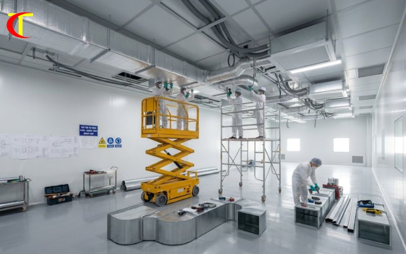 Thi Công Hệ Thống HVAC Phòng Sạch Chuẩn GMP Giá Tốt 2026 thi công hệ thống HVAC phòng sạch