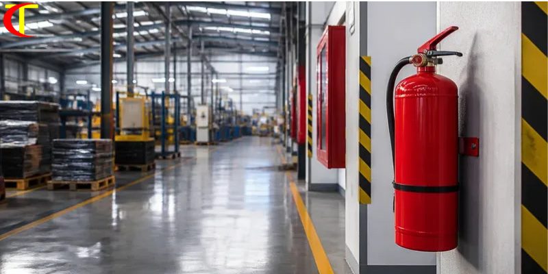 Bố trí bình chữa cháy nhà xưởng đúng quy định và thuận tiện khi có sự cố bố trí bình chữa cháy nhà xưởng