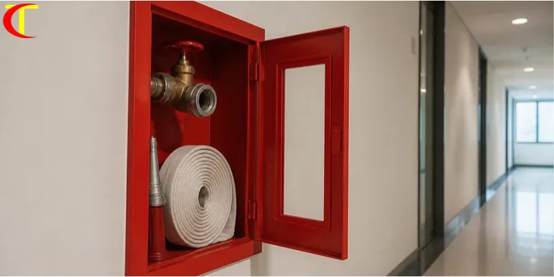 họng nước chữa cháy vách tường
