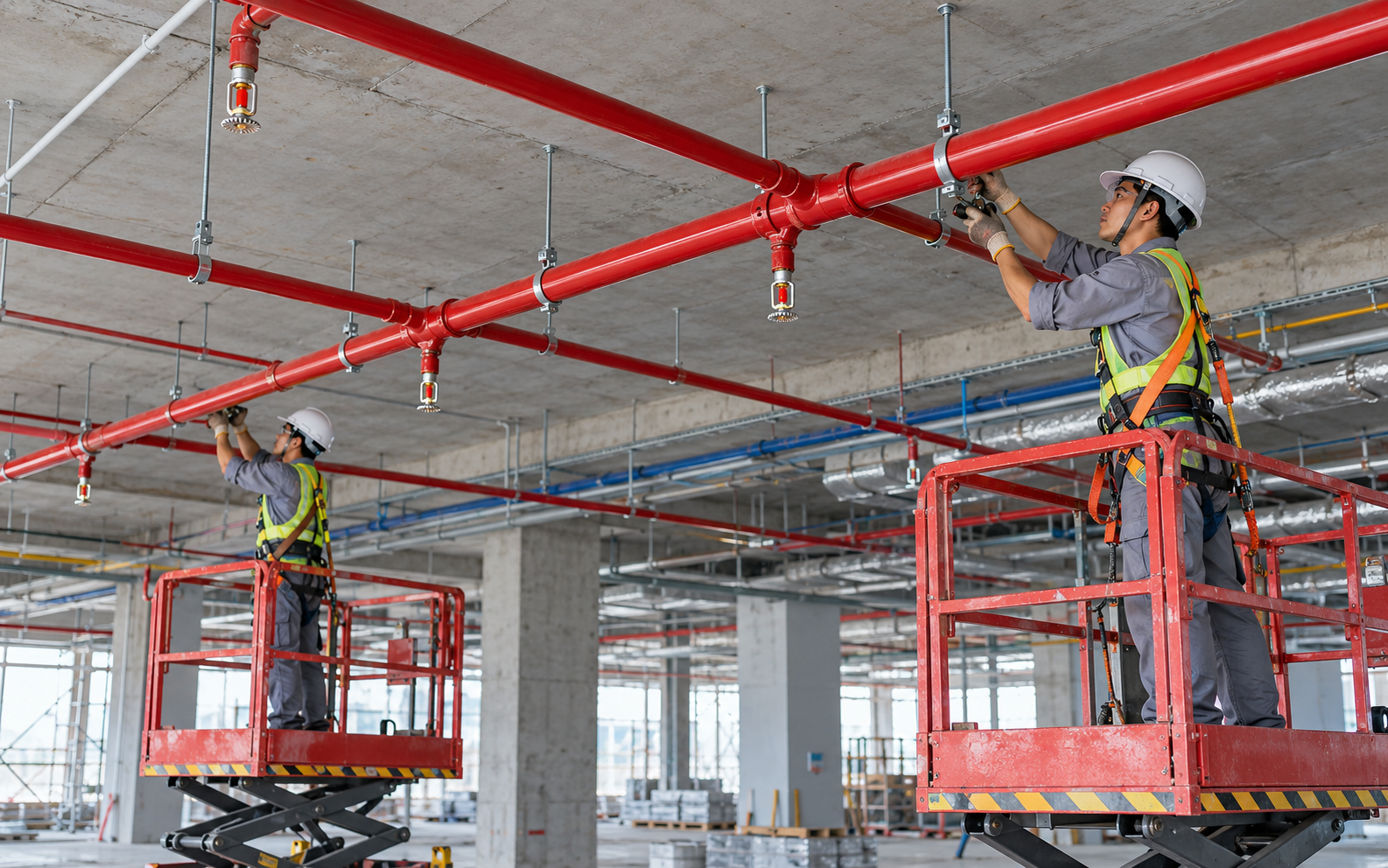 Thi công PCCC: hạng mục, quy trình thi công hệ thống phòng cháy chữa cháy theo quy định mới Thi công PCCC