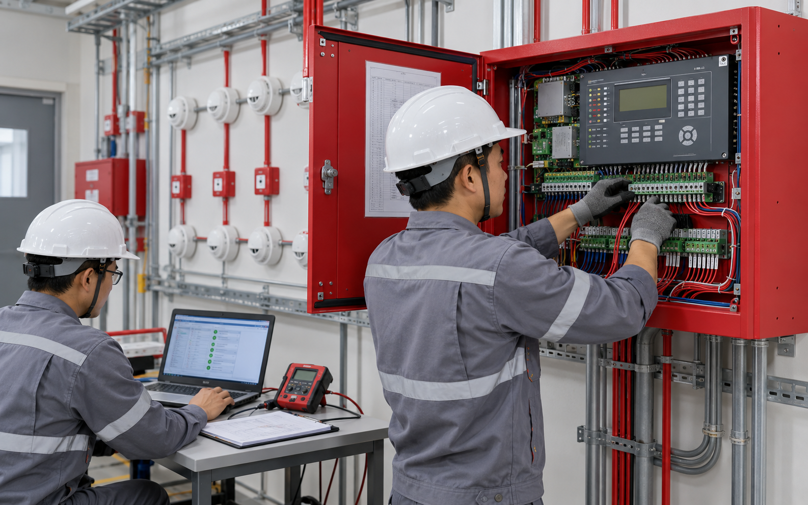 Thi công PCCC: hạng mục, quy trình thi công hệ thống phòng cháy chữa cháy theo quy định mới Thi công PCCC